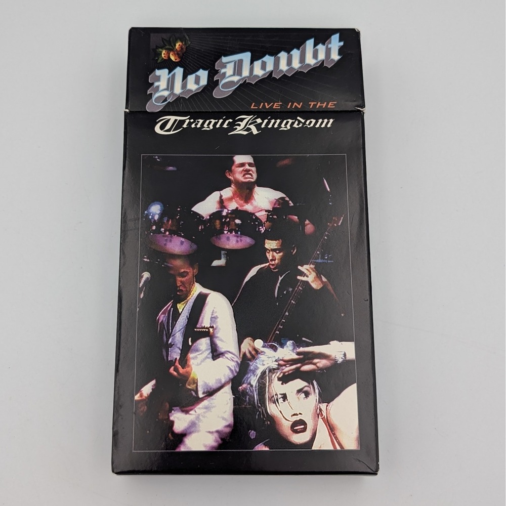 No Doubt Live in Tragic Kingdom VHS 1997 Gwen Stefani Concert Music Video Tape